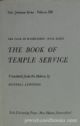 94720 The Code of Maimonides (Mishneh Torah) The Book of Temple Service